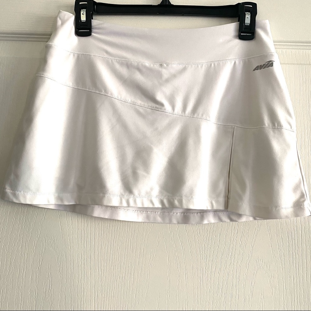Avia white tennis skirt w shorts under